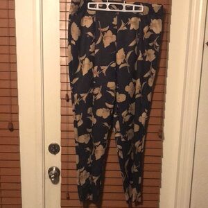 Slimming Options Faux Suede Pull on Pants